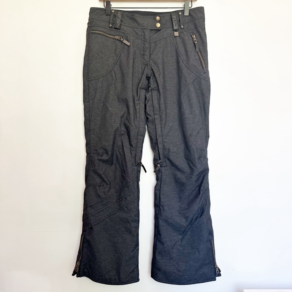 Obermeyer Jayce Pants Women’s Insulated Winter Snow Ski Ladies Gray Size 6
